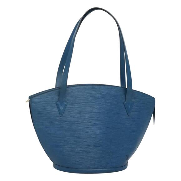 LOUIS VUITTON Epi Saint Jacques Shopping Shoulder Bag Blue M52275 - Picture 1 of 16